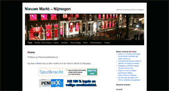 Desktop Screenshot of nieuwemarktstraat.nl