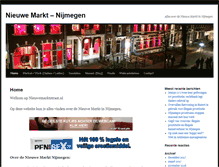 Tablet Screenshot of nieuwemarktstraat.nl